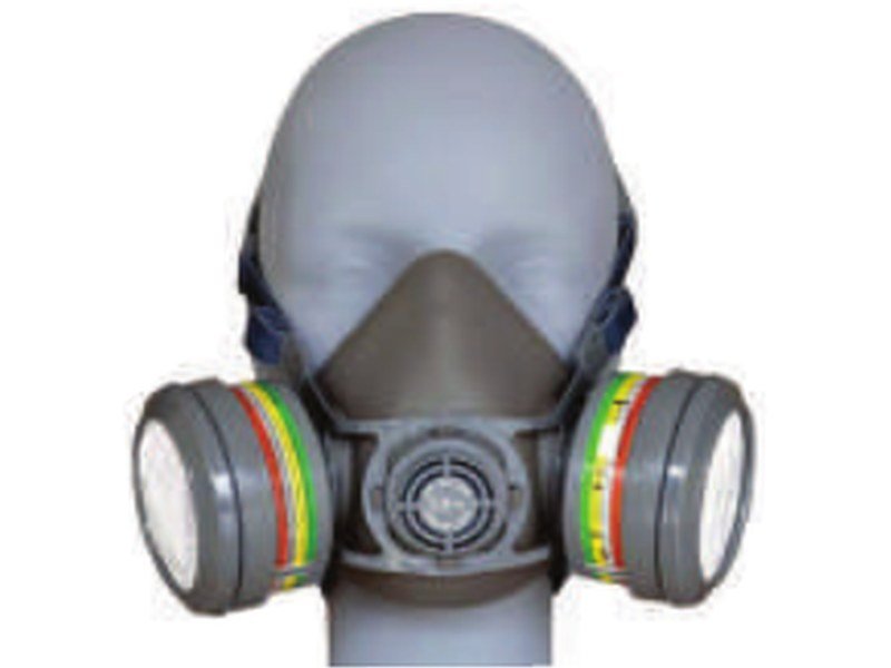 Half Face Mask With Double Cartridge